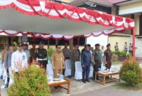 Kodim 1206/Putussibau Hadiri Apel Operasi Keselamatan Kapuas 2026 di Polres Kapuas Hulu