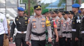 Tekan Kecelakaan Lalu Lintas, Polres Sintang Gelar Apel Operasi Keselamatan Kapuas 2026