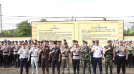 Pasi Ops Kodim 1208/Sambas Hadir di Apel Kesiapan Operasi Keselamatan Kapuas 2026