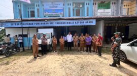 Koramil Kembayan Dampingi Launching Program Makan Bergizi Gratis untuk Pelajar