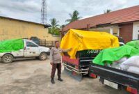 Polsek Mempawah Hulu Salurkan Jagung Petani ke Bulog Pontianak