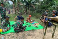 Jembatan Gantung Sekayam Disiapkan Kodim 1204, Akses Dusun Keladang Segera Terhubung