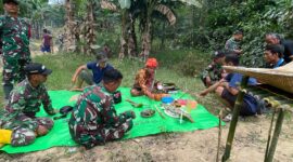 Jembatan Gantung Sekayam Disiapkan Kodim 1204, Akses Dusun Keladang Segera Terhubung