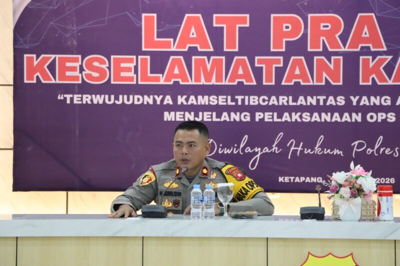Wakapolres Ketapang Kompol Hoerrudin, S.I.K., M.H.,