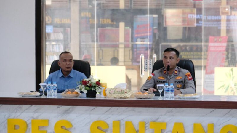 Dittahti Polda Kalbar Sosialisasikan Aturan Pengelolaan Barang Bukti di Polres Sintang