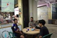 Patroli Humanis Polsek Meranti, Polisi Ngopi Bareng Warga Jaga Kamtibmas