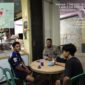 Patroli Humanis Polsek Meranti, Polisi Ngopi Bareng Warga Jaga Kamtibmas