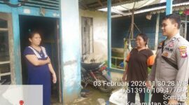 Cegah Kriminalitas, Subsektor Sompak Rutin Gelar Patroli Kamtibmas Siang