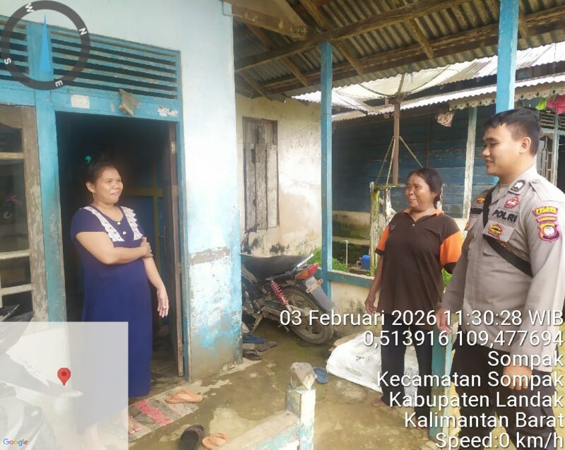 Cegah Kriminalitas, Subsektor Sompak Rutin Gelar Patroli Kamtibmas Siang