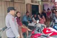 Dekatkan Diri ke Masyarakat, Polsek Kuala Behe Gelar Patroli Dialogis