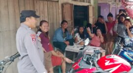 Dekatkan Diri ke Masyarakat, Polsek Kuala Behe Gelar Patroli Dialogis