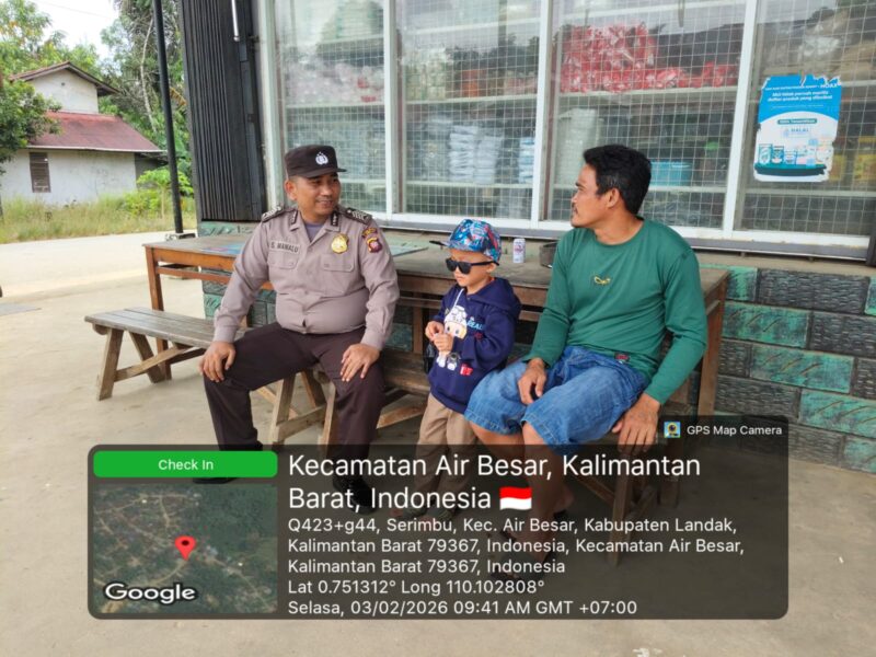 Patroli Dialogis Polsek Air Besar Pererat Sinergi Keamanan Lingkungan
