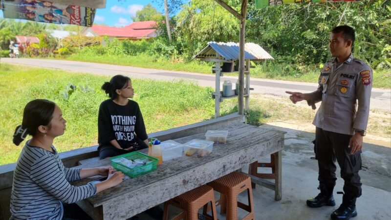 Patroli Siang Polsek Menjalin, Polisi Hadir Beri Rasa Aman ke Warga