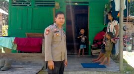 Cegah Aksi Maling, Polisi Sebangki Aktif Sambangi Warga Saat Patroli