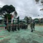 Edukasi Karakter Anak, Kodim 1206 Putussibau Latih Baris Berbaris TK Kartika Jaya