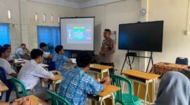 Rekrutmen Polri 2026, Polres Melawi Edukasi Pelajar SMAN 1 Nanga Pinoh