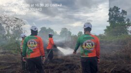Karhutla Kubu Raya, titik asap Kubu Raya, patroli terpadu Karhutla, pemadaman lahan, pencegahan kebakaran hutan