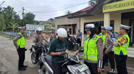 Polres Landak Lakukan Sidak Kendaraan Anggota untuk Tingkatkan Ketertiban