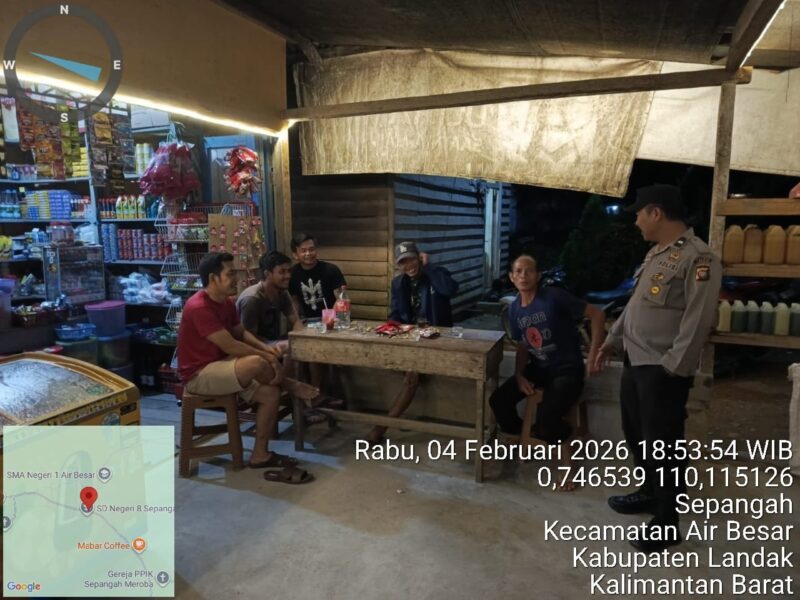 Polisi Gelar Patroli Malam, Warga Air Besar Diingatkan Waspada Modus Kejahatan Baru