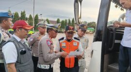 Wakaopsres Polres Melawi Pastikan Angkutan Umum Laik Jalan