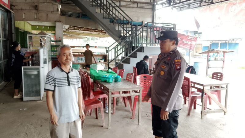 Patroli Rutin Polsek Kuala Behe Jaga Kamtibmas Tetap Aman dan Kondusif