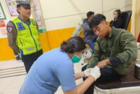 Kecelakaan Lalu Lintas di Jalur Darit–Bengkayang, Dua Sepeda Motor Terlibat Tabrakan