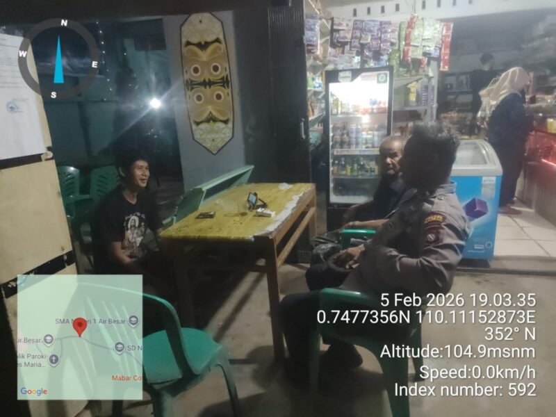 Polisi Air Besar Perkuat Keamanan Lewat Patroli Tengah Malam