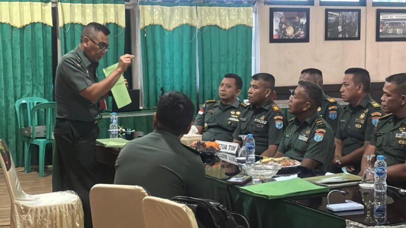 Perkuat Data Teritorial, Tim Pusterad Laksanakan Satkowil 2026 di Korem 121/Abw