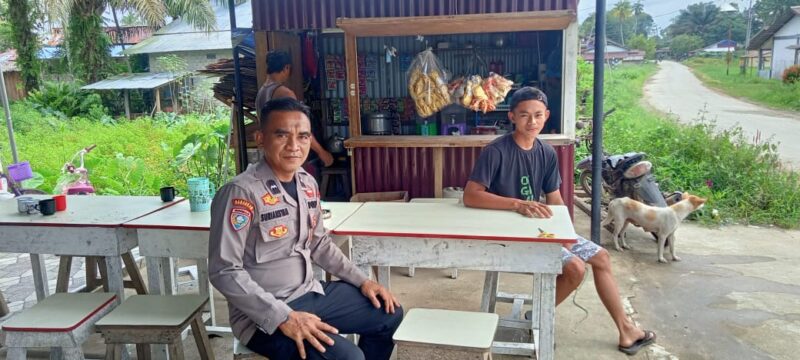 Duduk Satu Meja Jaga Kamtibmas, Polisi dan Warga Sebangki Bangun Keakraban
