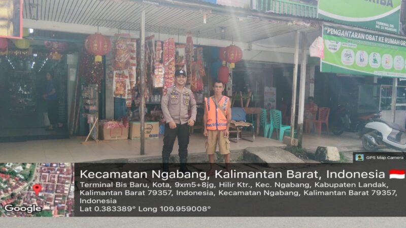 Polisi Sambangi Warga, Patroli Dialogis Perkuat Keamanan Kota Ngabang
