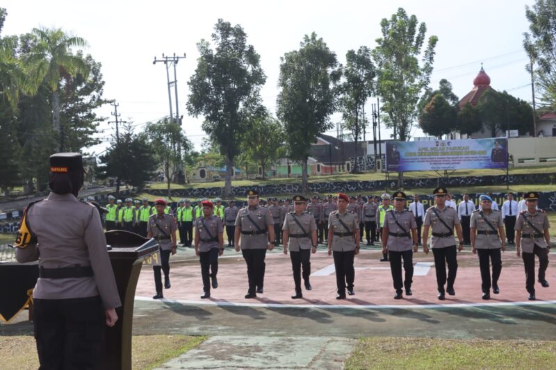 Kapolres Landak Pimpin Sertijab Pejabat Utama, Dorong Integritas dan Pelayanan Prima