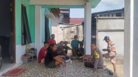 Sambang Humanis Bhabinkamtibmas Polsek Sebangki Perkuat Keamanan Lingkungan