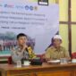 Brigpol Juli Dadi Yoyoh Hadiri Sosialisasi TKA dan Pesan Kamtibmas di SMPN 01 Belimbing