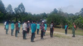 Kodim 1209/Bengkayang Latih PBB Siswa SMPN 1 Jagoi Babang, Bentuk Karakter Generasi Muda