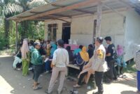 Sambang Humanis Polsek Sebangki, Warga Diajak Waspadai Niat Kejahatan