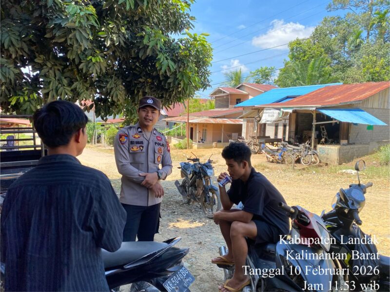Humanis dan Bersahabat, Patroli Dialogis Polsek Meranti Sasar Kalangan Pemuda