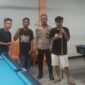 Polisi Lakukan Patroli Malam, Warga Bermain Biliar di Sengah Temila Diberi Imbauan Kamtibmas