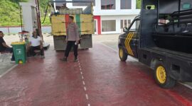 Polisi Mandor Gelar Patroli Siang di SPBU, Jaga Keamanan Tetap Kondusif