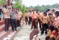 Aiptu Supar’am Tanamkan Leadership dan Teamwork Siswa SMA N 2 Nanga Pinoh