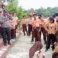 Aiptu Supar’am Tanamkan Leadership dan Teamwork Siswa SMA N 2 Nanga Pinoh