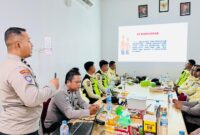 Profesionalisme Satpam Ditingkatkan, Polres Melawi Gelar Latihan Tongkat T di PT BPK