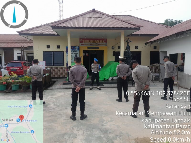 Kanit Propam Polsek Mempawah Hulu Tegaskan Pentingnya Disiplin Bagi Personel
