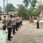 Kapolsek Menyuke Pimpin Apel Pagi Perdana Tingkatkan Disiplin Anggota