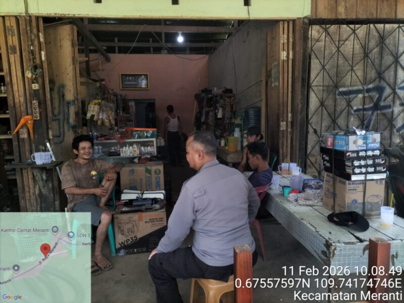 Polisi Meranti Ajak Warga Bersatu Cegah Kejahatan Lewat Patroli Humanis