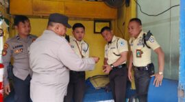 Satbinmas Polres Melawi Tertibkan Seragam dan KTA Satpam, Sosialisasikan Perpol Nomor 4 Tahun 2020