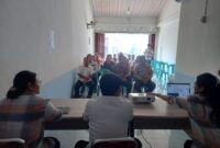 Bhabinkamtibmas Polsek Menyuke Hadiri Launching Program Makan Bergizi Gratis untuk Ratusan Siswa