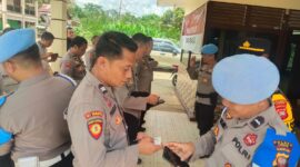 Propam Polres Landak Gelar Gaktiblin di Polsek Menyuke, Perkuat Disiplin dan Evaluasi Internal