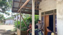 Silaturahmi Humanis Polsek Meranti, Polisi Sampaikan Himbauan Kamtibmas dengan Pendekatan Kekeluargaan