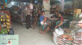 Polisi Humanis Dekati Warga, Kanit Provos Polsek Air Besar Perkuat Kamtibmas