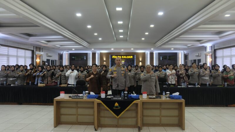 HeForShe Dorong Profesionalisme Polwan dan Penguatan Etika Digital di Polda Kalbar